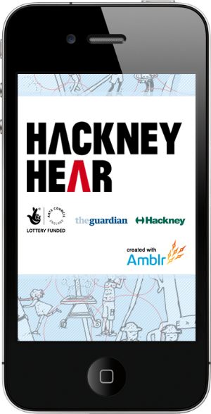 Hackney Hear splash page